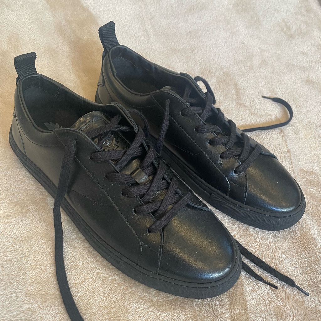 Brand New Belstaff Mens Sneakers Color Black Size 44